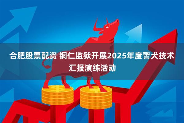 合肥股票配资 铜仁监狱开展2025年度警犬技术汇报演练活动